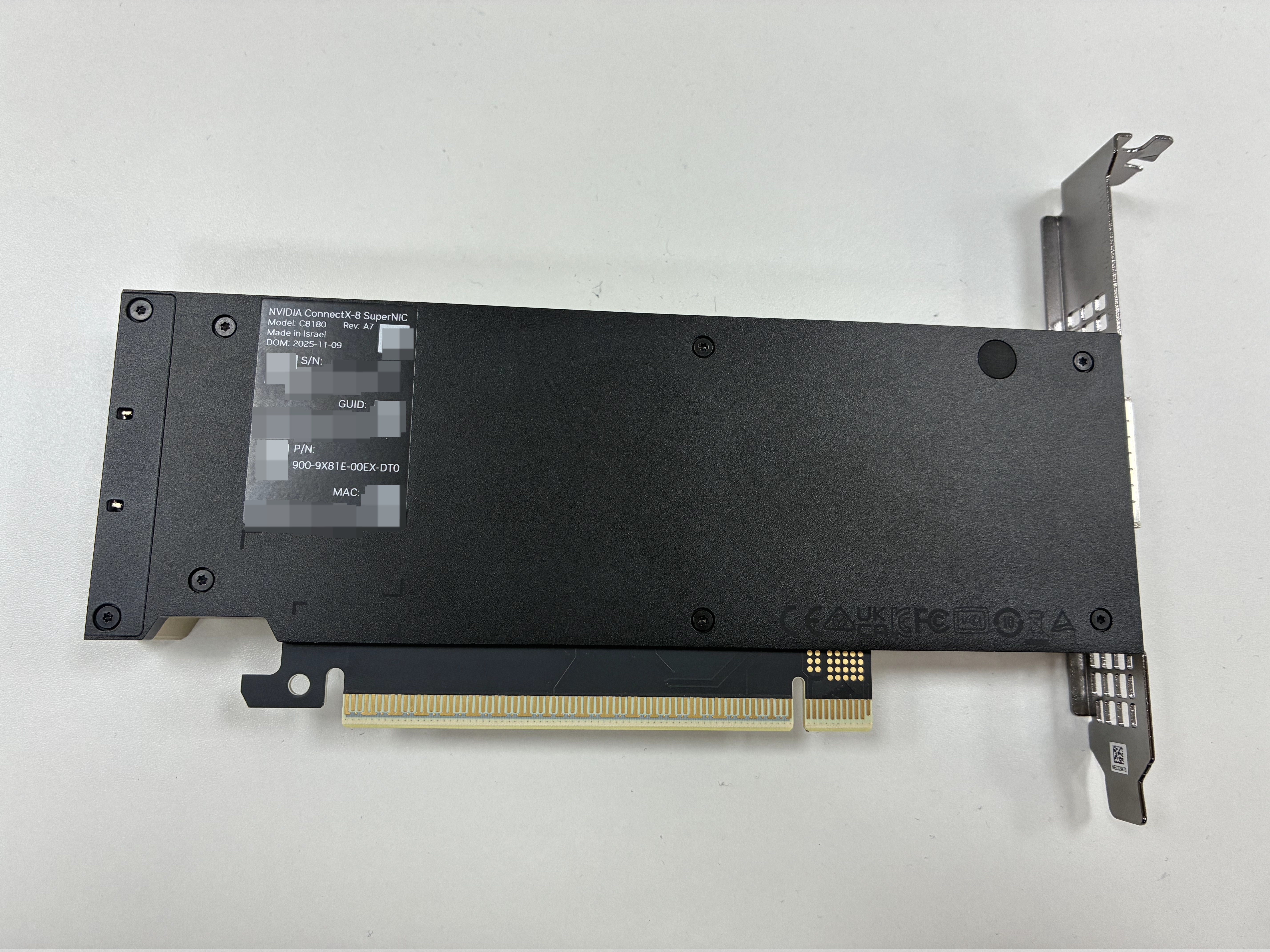 NVIDIA ConnectX-8 SuperNIC
